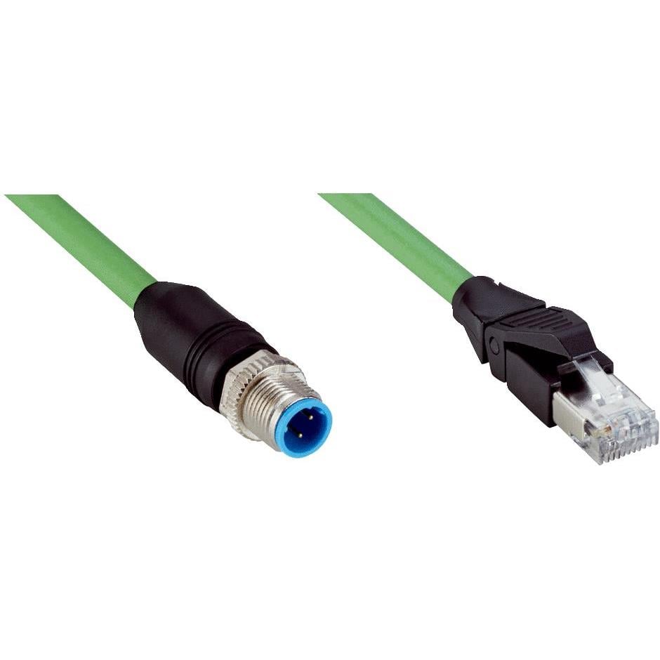 SICK, Inc. 2106183 - Circular de 04 pos macho a RJ45, 8p4c 9.84' (3.00m)