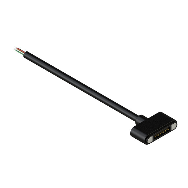 EDAC Inc. MCM-YA0-106-2R04VF10 MCM Clavija de conexión macho USB A a conector CC magnético macho 2 pos 6.56' (2.00m)