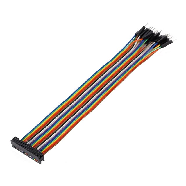 MikroElektronika MIKROE-2316 - Toma rectangular de 26 pos a clavijas de punta (26) 0.66' (200.0mm)