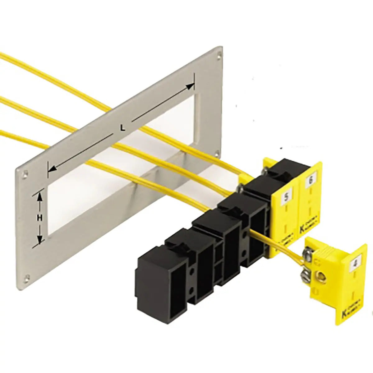 Omega MSS-10 - Especializados Conector de panel en miniatura