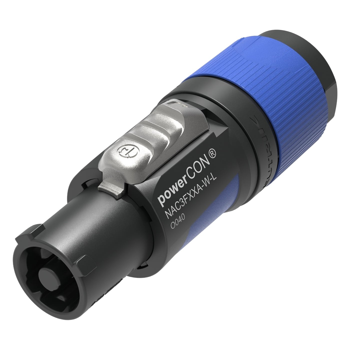 Neutrik Americas, Inc. NAC3FXXA-W-L powerCON® XX Conexión personalizada Clavija de conexión, clavijas macho 20A 127VCA