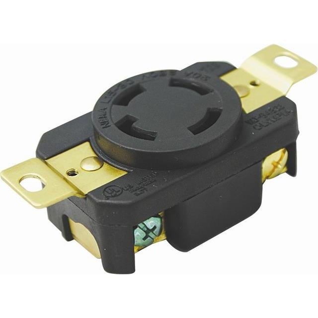 Powertronics NEMA L15-30 RECEPTACLE - NEMA L15-30R Receptáculo, enchufes hembra 30A 250VCA, 3 fase