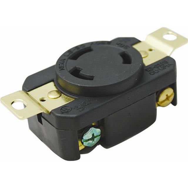 Powertronics NEMA L6-30 RECEPTACLE - NEMA L6-30R Receptáculo, enchufes hembra 30A 250VCA