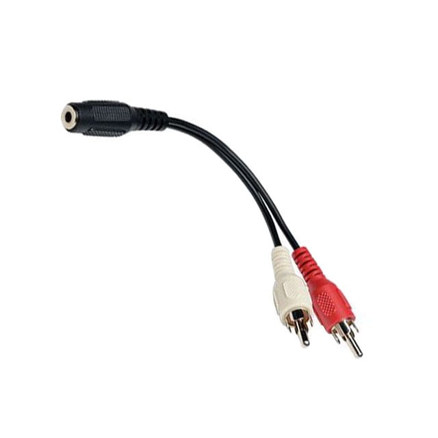 Eaton Tripp Lite P316-06N - Jack de teléfono de 3.5mm (1/8") estéreo - Auricular a clavija de teléfono (RCA) (2) 0.50' (152.4mm)
