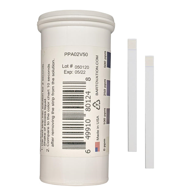 Bartovation PPA02V50 - Especializados Tiras de prueba