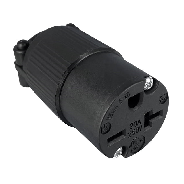 Qualtek Q-728 - NEMA 6-20R Clavija de conexión, enchufes hembra 20A 250VCA