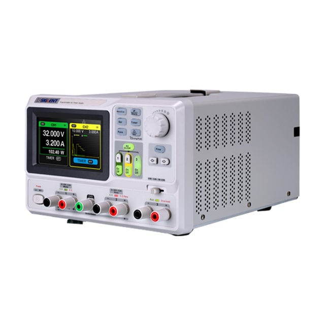 Siglent Technologies NA, Inc. SPD3303X SPD3000X Banco (CA a CC) 100VCA, 120VCA, 220VCA, 230VCA