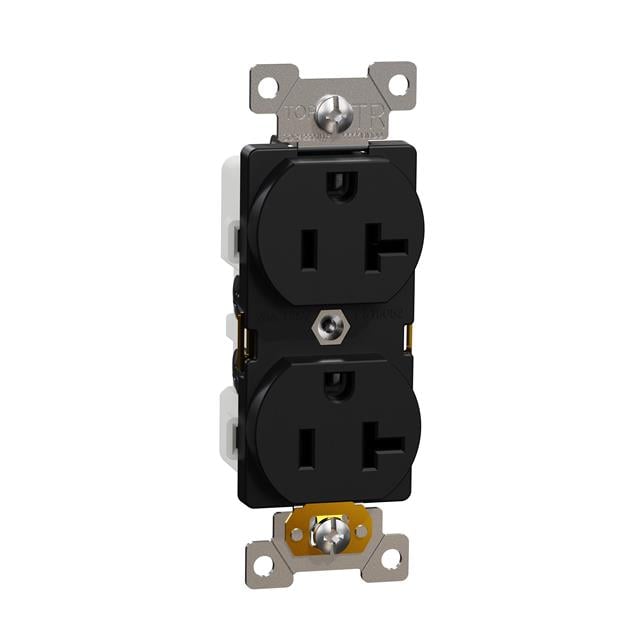 Schneider Electric SQR42201BK X NEMA 5-20R Receptáculo, toma hembra 20A 125V