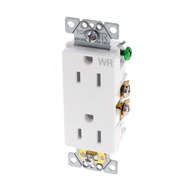 Schneider Electric SQR44104WH X NEMA 5-15R Receptáculo, enchufes hembra 15A 125V