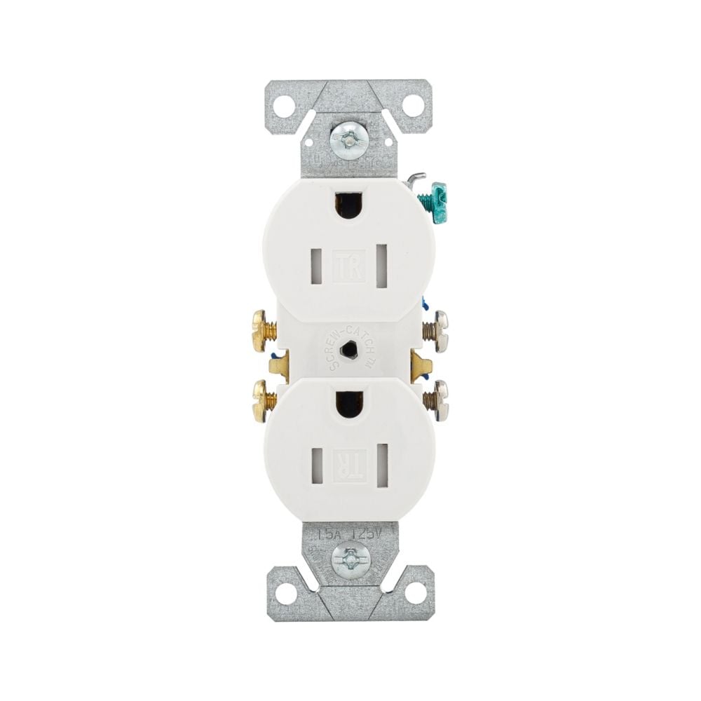 Eaton Wiring Devices TR270W - NEMA 5-15R Receptáculo, enchufes hembra 15A 125VCA