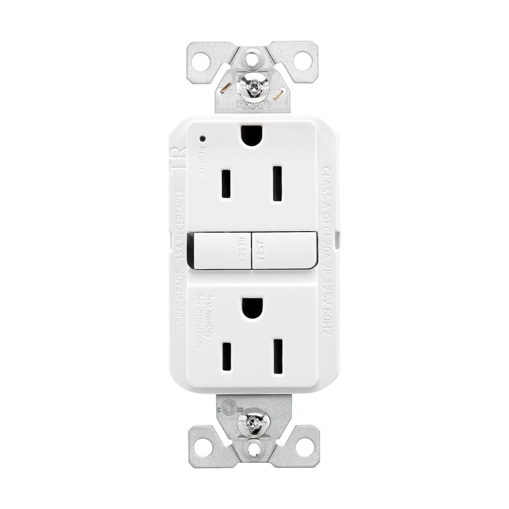 Eaton Wiring Devices TRGF15W - NEMA 5-15R Receptáculo, enchufes hembra 15A 125VCA