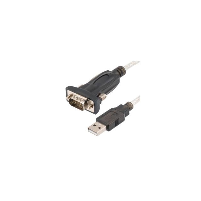 L-com USB2.0-RS232-2M USB2.0-RS232 D-Sub de 09 pos a clavija de conexión macho USB A 6.56' (2.00m)