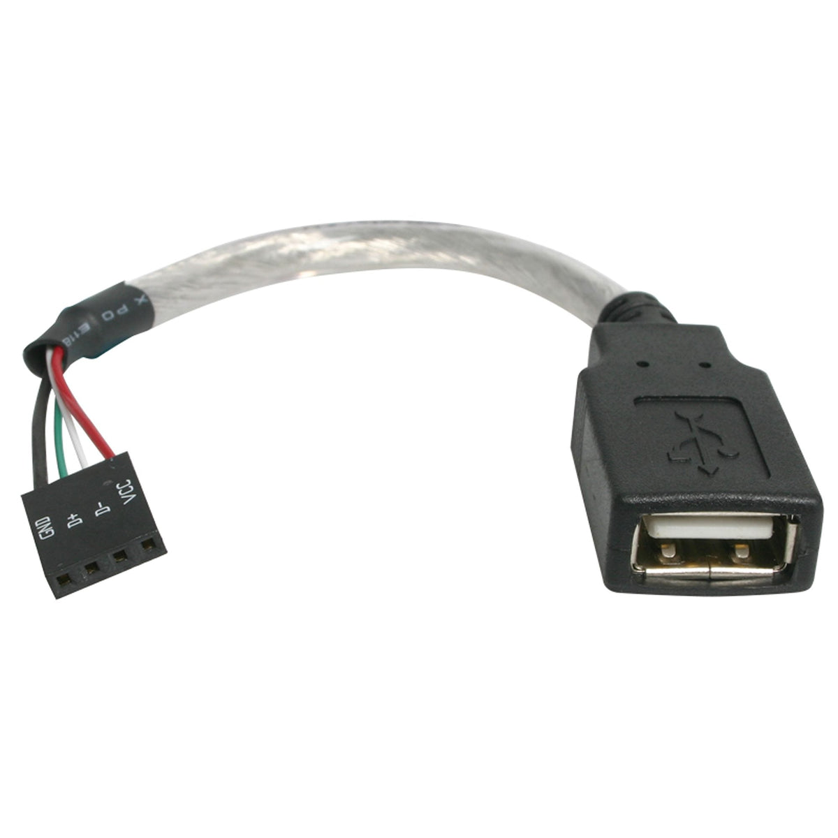 StarTech.com USBMBADAPT - Toma rectangular de 04 pos a toma USB A hembra 0.50' (152.4mm)