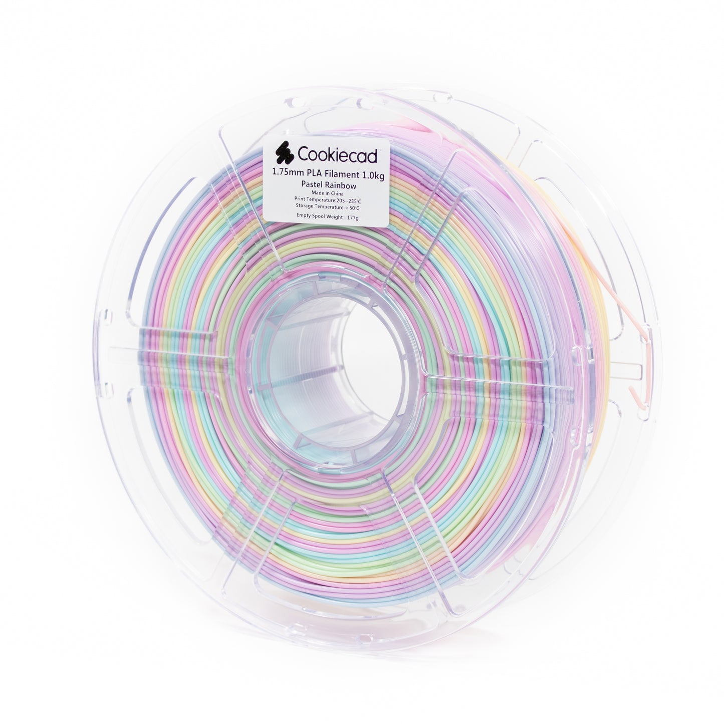 Cookiecad pla-pastel-rainbow - PLA (polilactida) Arcoiris pastel