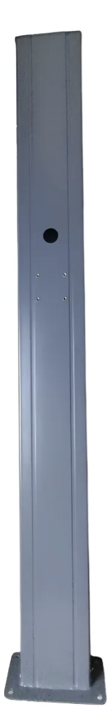 Pedestal de cargador Universal EV al aire libre, soporte de pedestal para cargador de vehículo eléctrico montado en el suelo, soporte de estación de carga Acero Galvanizado