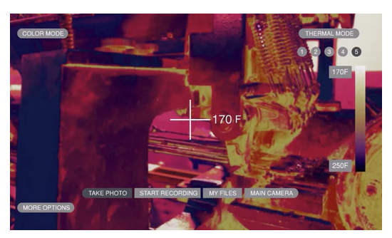 RealWear Navigator® Z1 con cámara térmica