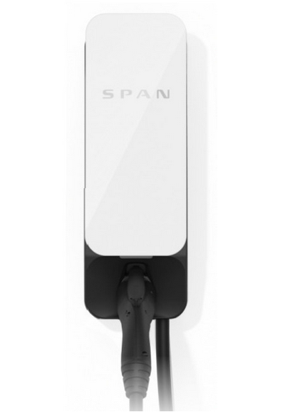 SPAN Drive Level 2 EV Charger, Single Phase, 208-240 Volts, 48 Amps, 20 ft Cable SPN101400