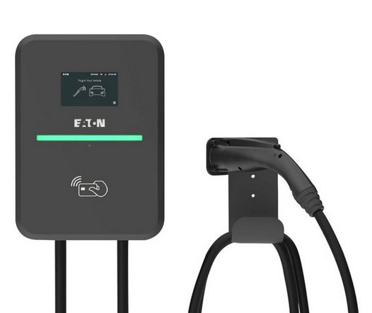 EATON Commercial EV Charger, 11.5kW at 240Vac, 48A Item #: 2127012 Cat #: GMEV48CME1-WC