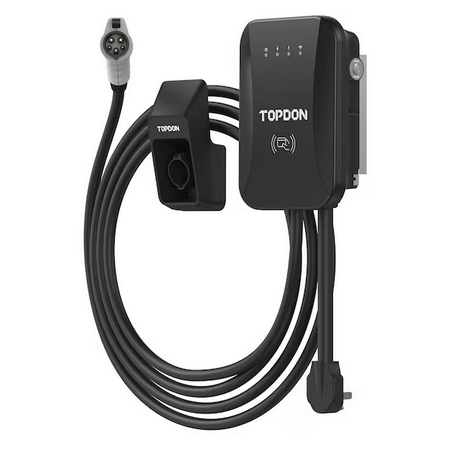 Topdon PulseQ 5C RUS Has RFID reader mode Mfr # EC001 Cargador auto electrico Nivel 2