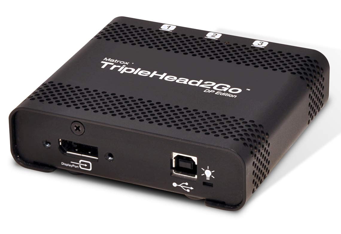 Matrox TripleHead2Go Expansión de gráficos de tres monitores - Edición digital T2G-D3D-IF