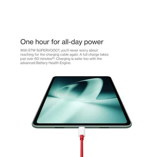 OnePlus Pad Pantalla LCD de 11.61 pulgadas, 8 GB de RAM, 128 GB de almacenamiento, MediaTek Dimensity 9000, Android 13.1, frecuencia de actualización de 144 HZ, Dolby Vision Atmos, Wi-Fi con tableta