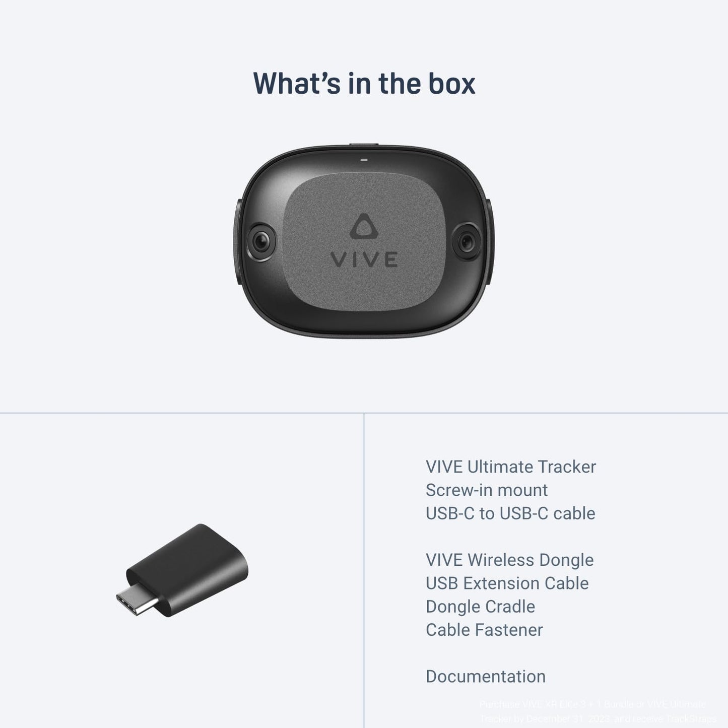 HTC VIVE Ultimate Tracker #2QBP100
