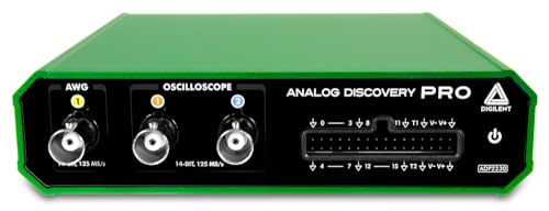 Digilent Analog Discovery Pro ADP2230: osciloscopio USB de señal mixta, generador de formas de onda, analizador lógico y fuente de alimentación variable