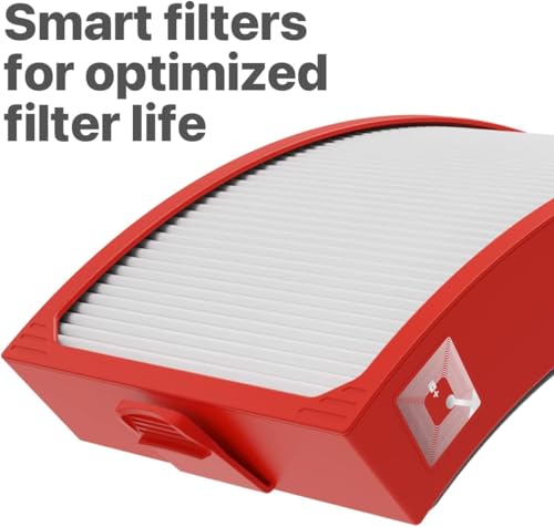 IQAir Atem X Purificador de aire inteligente para habitaciones grandes de hasta 1650 pies cuadrados, control por aplicación WiFi, filtros HyperHEPA para humo de incendios forestales, virus, bacterias 275.DA.10.F2 - PARENT