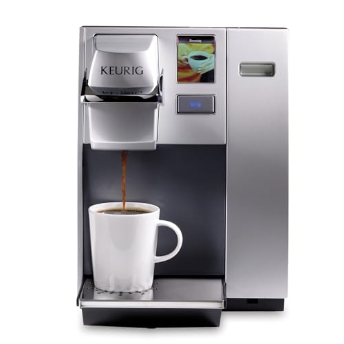 Keurig K155 Office Pro cafetera K-Cup Pod comercial, una taza, color plateado
