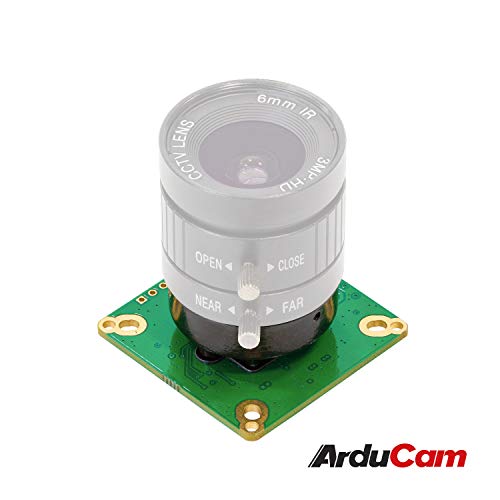 Arducam IMX477 HQ - Placa de cámara Jetson, 12.3MP Compatible con Nvidia Jetson Nano/Xavier NX, Raspberry Pi CM 3/3+ y CM 4