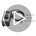 Controlador de velocidad del motor de CA 120V 15A 4000W Controlador de velocidad variable Controlador de velocidad del ventilador para motor eléctrico con interruptor de protección contra