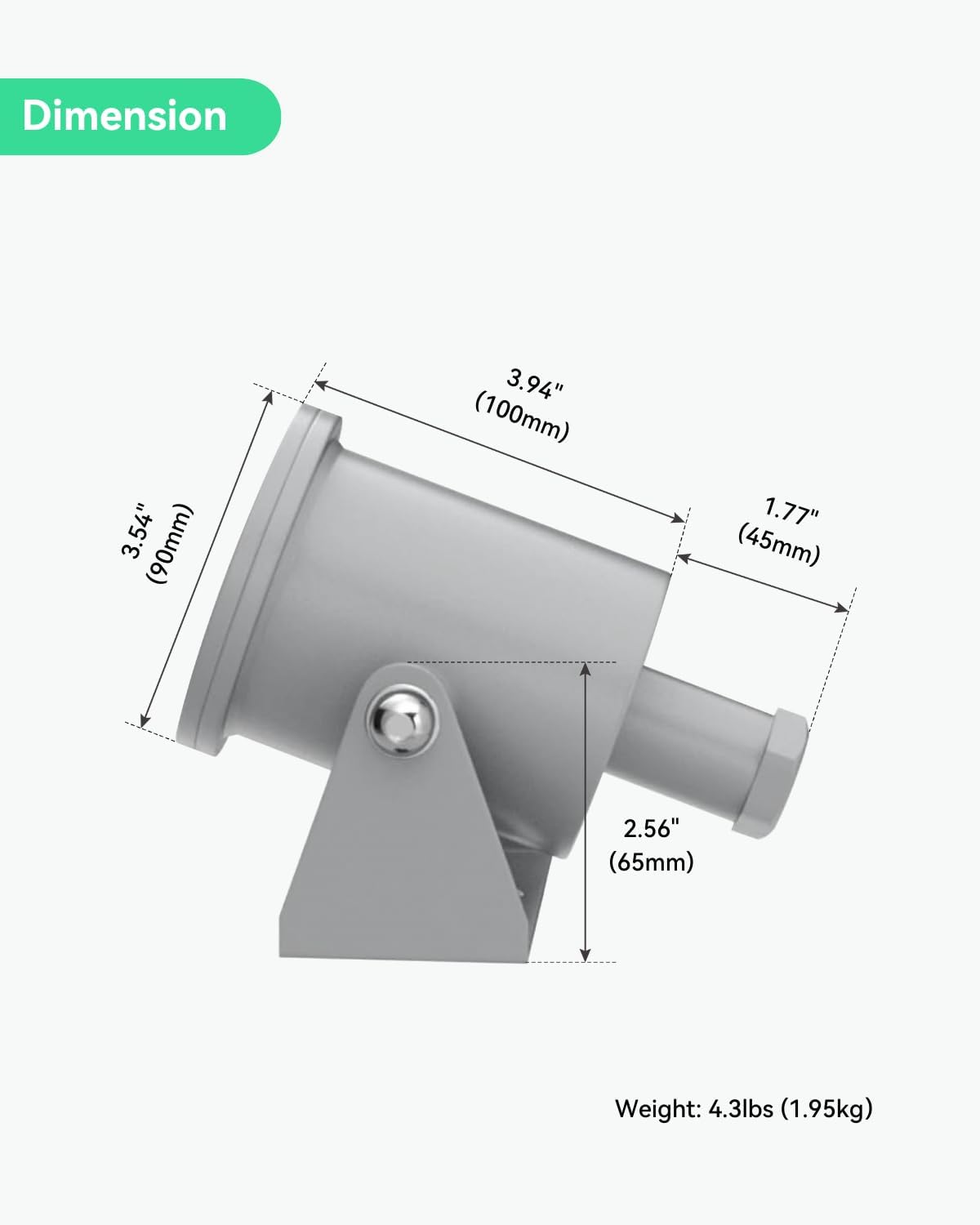 LINOVISION Cámara subacuática 4K Ultra HD con revestimiento anticorrosión, cámara de red alimentada por POE con interfaz gráfica web intuitiva y aplicación móvil, viene con interruptor POE de 4