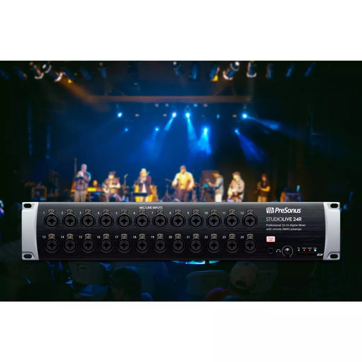 PreSonus StudioLive 24R - Mezclador de escenario y rack Serie III de 26 entradas y 32 canales 2779200202