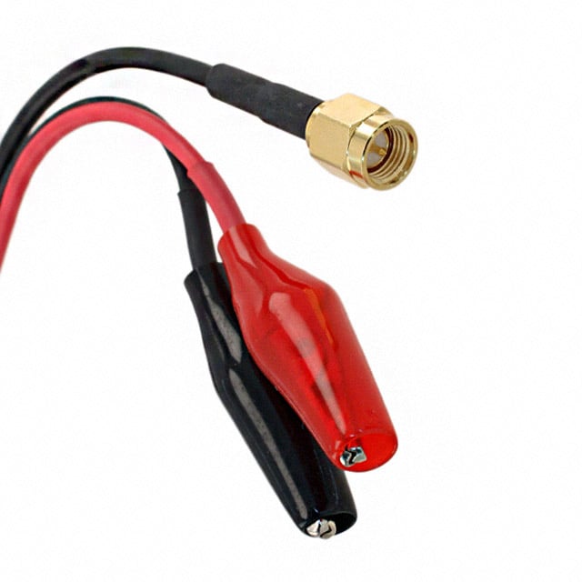 Crystek Corporation CCSMACL-MC-24 CCSMACL SMA macho a pinzas cocodrilo (2) 2.00' (609.6mm)