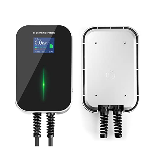 Estaciones de carga de vehículos eléctricos 16A 3Phase 11KW EV Cargador Estación de carga de vehículos eléctricos con cable tipo 2 IEC 62196-2