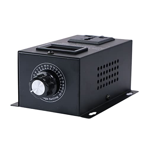 AC 110 V 220 V/25 A/10000 W driver de velocidad variable SCR Regulador de potencia de voltaje apto para Router Fan Motor Eléctrico Reóstato