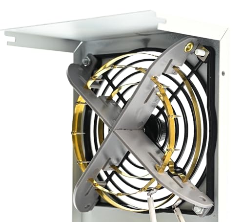 Ventilador ionizante de iones de ventilador de iones de ventilador de eliminación antiestática de descarga ESD Ventilador 110V ionizador de escritorio Ventilador Eliminador de ventilador