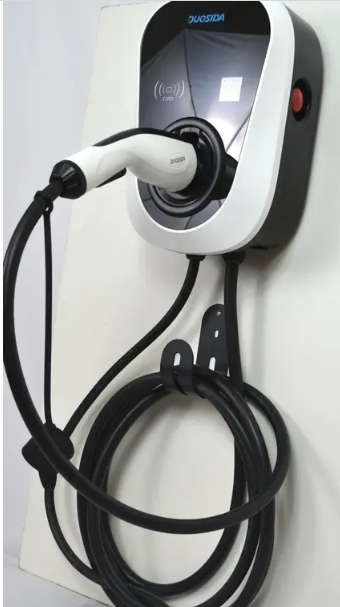 DUOSIDA EV cargador de nivel 2 de montaje en pared 32 Amp 240v 7.2Kw J1772 tipo 1 3050-SES-32-O-5C