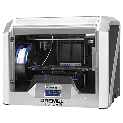 Dremel - Impresora 3D 3D40-FLX-01 DigiLab 3D40 Flex con filamento, placa de construcción flexible, carcasa totalmente cerrada, nivelación automatizada de 9 puntos, PC y MAC OS, Chromebook, compatible