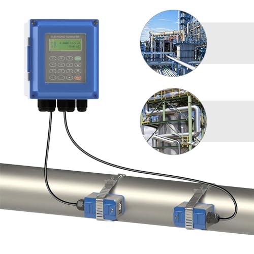 Medidor de flujo ultrasónico Medidor de flujo de agua digital montado en la pared Medidor de flujo ultrasónico fijo Medidor de flujo ultrasónico líquido TUF-2000 TM-1 TS-2 TM-1 DN20-700MM IP65