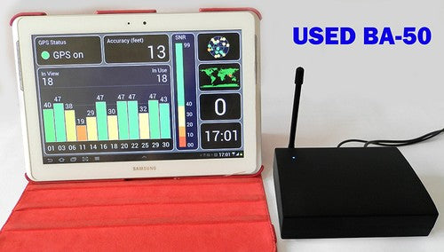Antena GPS de 54 dB, amplificador, receptor y repetidor BA-50, kit completo con cable de 10 m y 10 m.