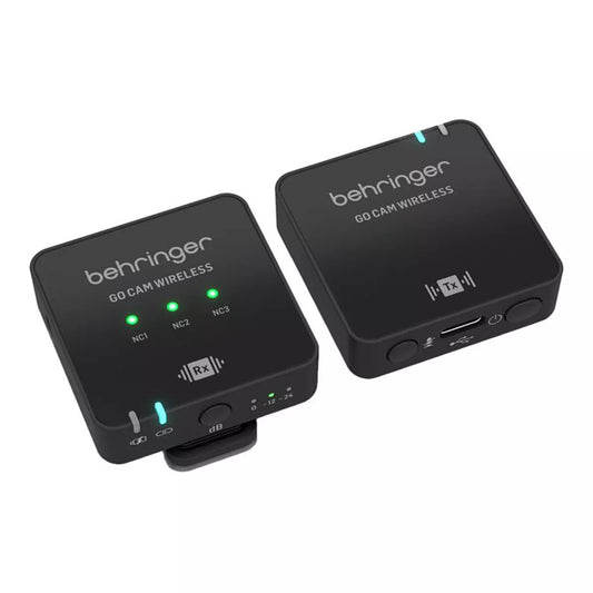Sistema de micrófono inalámbrico digital con clip Behringer GO CAM para creadores de contenido 0508-AAT86-001
