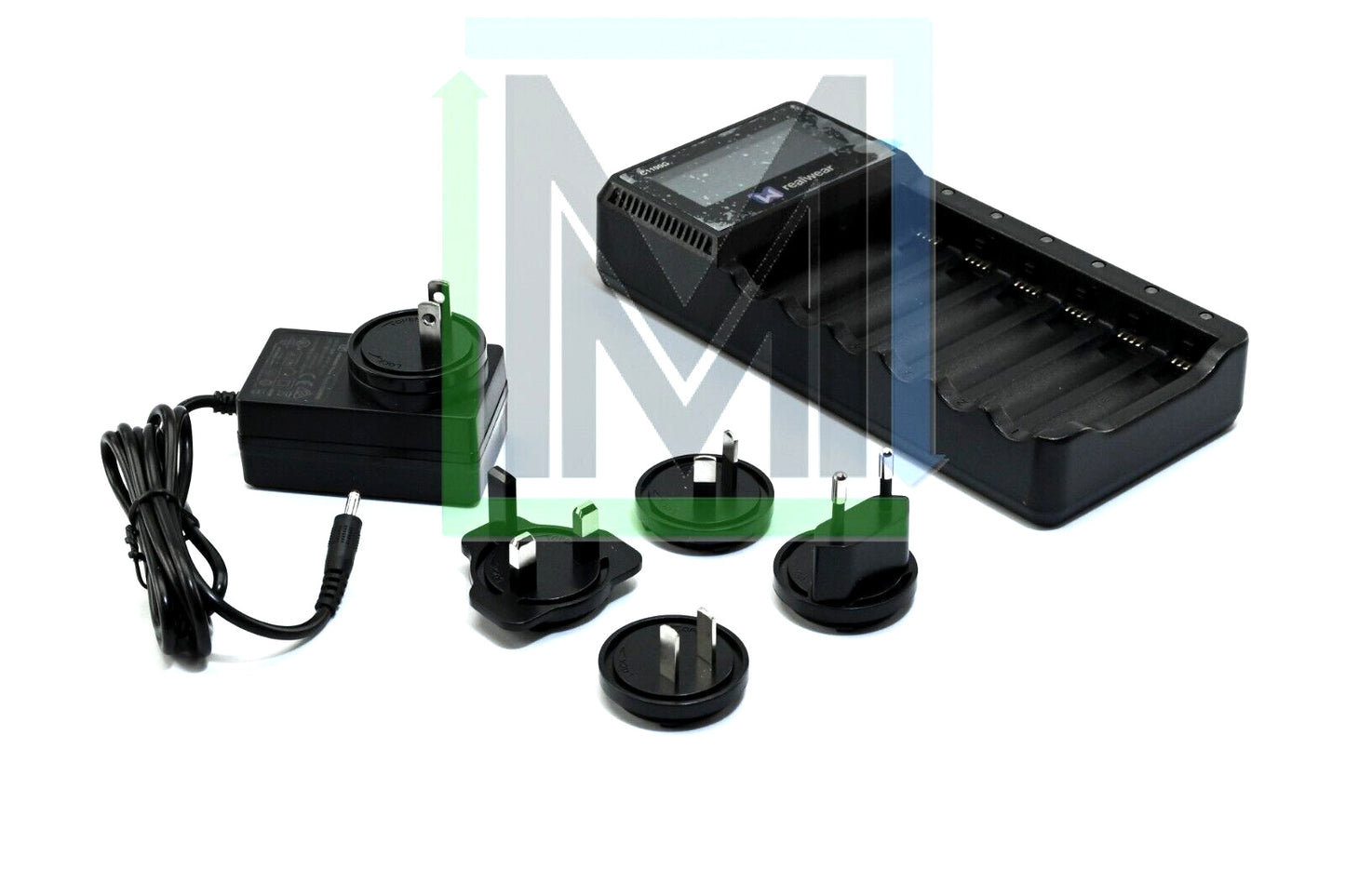 171013 C1100G REALWEAR 6 CARGADOR MÚLTIPLE DE BATERÍAS PARA BATERÍAS HMT-1