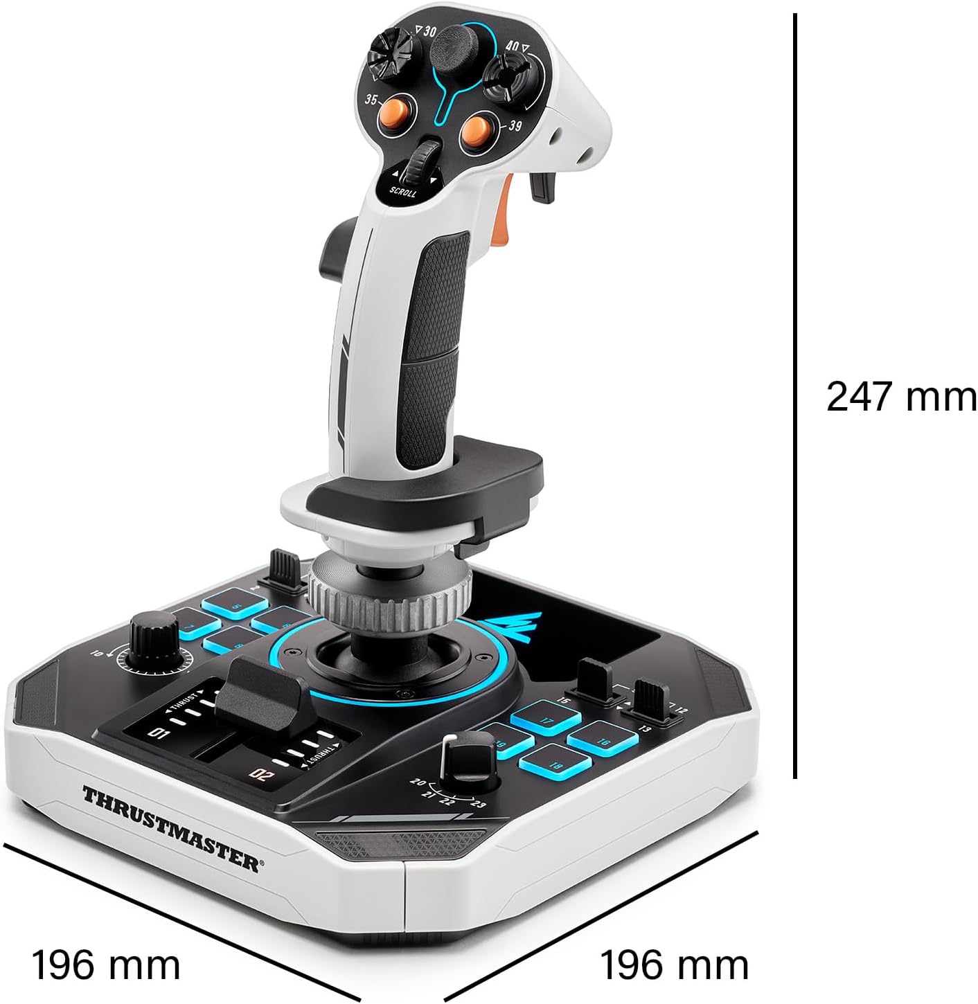 Thrustmaster Sol-R 1 Flightstick スペースコンバットシム/フライトシミュレーター用ジョイスティック PC(Windows 10/11) 対応 - Sol-R Edition 2960920
