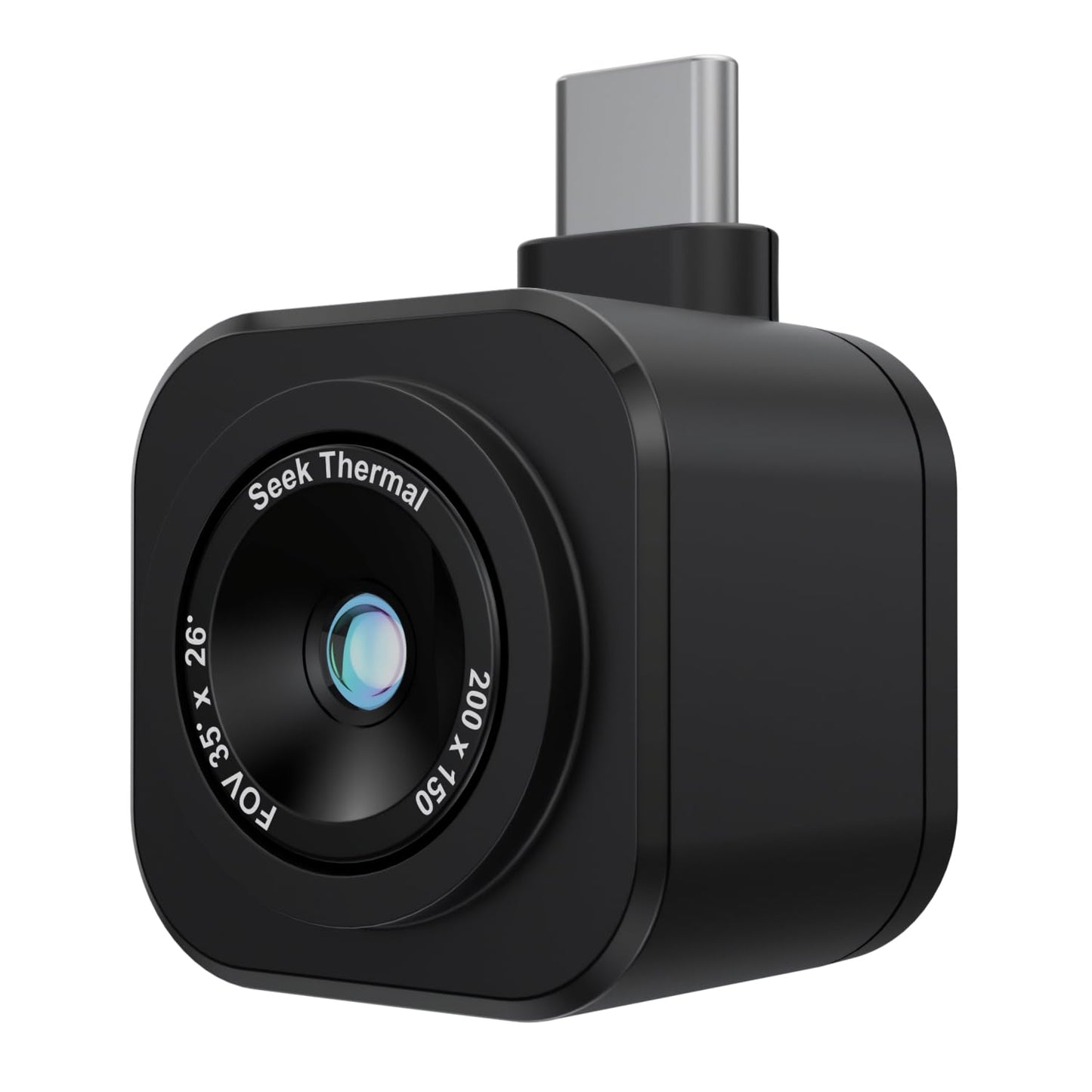 Seek Thermal - Cámara térmica Nano 200 para Apple iOS con conector Lightning, cámara térmica para iPhone, cámara térmica de alta resolución de 200 x 150, velocidad de cuadro de imágenes de 25 Hz, -4