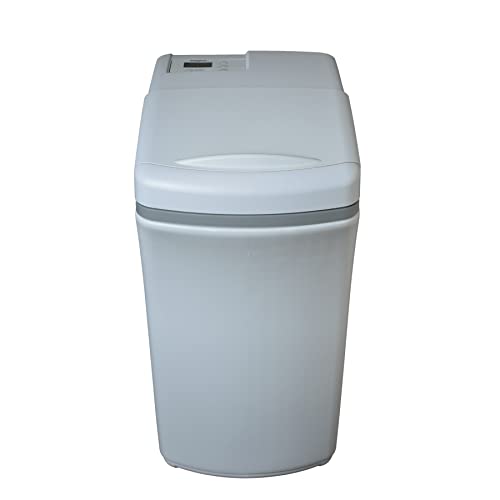 Whirlpool WHES18 - Suavizante de agua compacto para el hogar, color gris