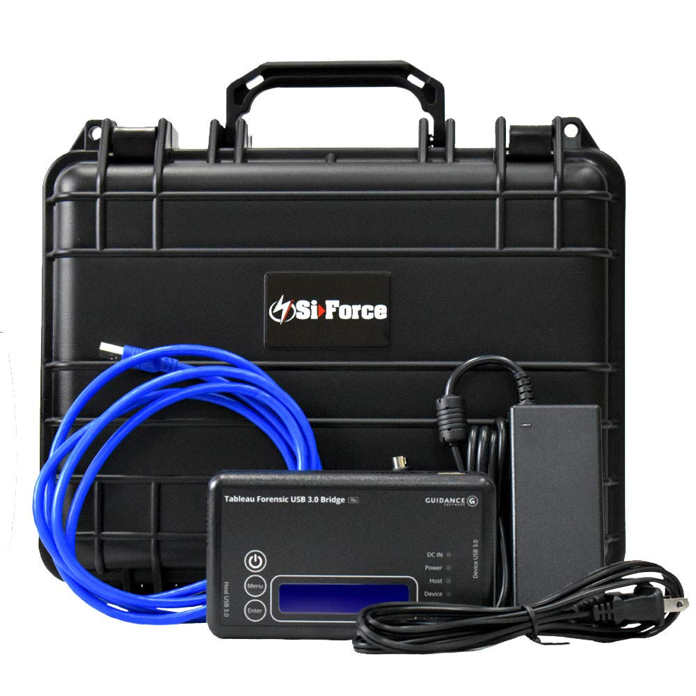 Tableau Forensic USB 3.0 Bridge TK8U SiForce Bundle con funda resistente