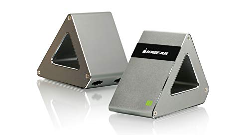 IOGEAR Computadora/TV/proyector inalámbrico 4K UHD Ultra rápido de 60 GHz HDMI para transmisión de audio/video sin comprimir - GW4K30GH60