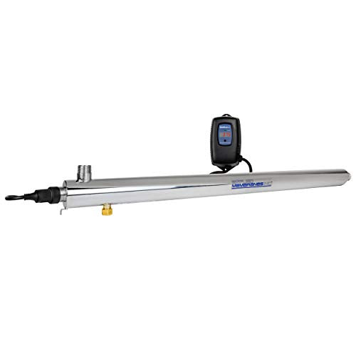 APLIED MEMBRANES INC. Solapur Toda la Casa Ultravioleta Purificador de Agua Esterilizador UV para Punto de Entrada Purificación de Agua Potable | 15 GPM | Serie Helios UV-SPH-15