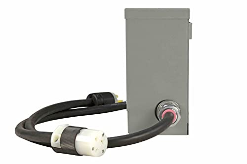 Transformador precableado de elevación de 1 fase, 208 V primario - 230 V secundario - 20 amperios - 50/60 Hz